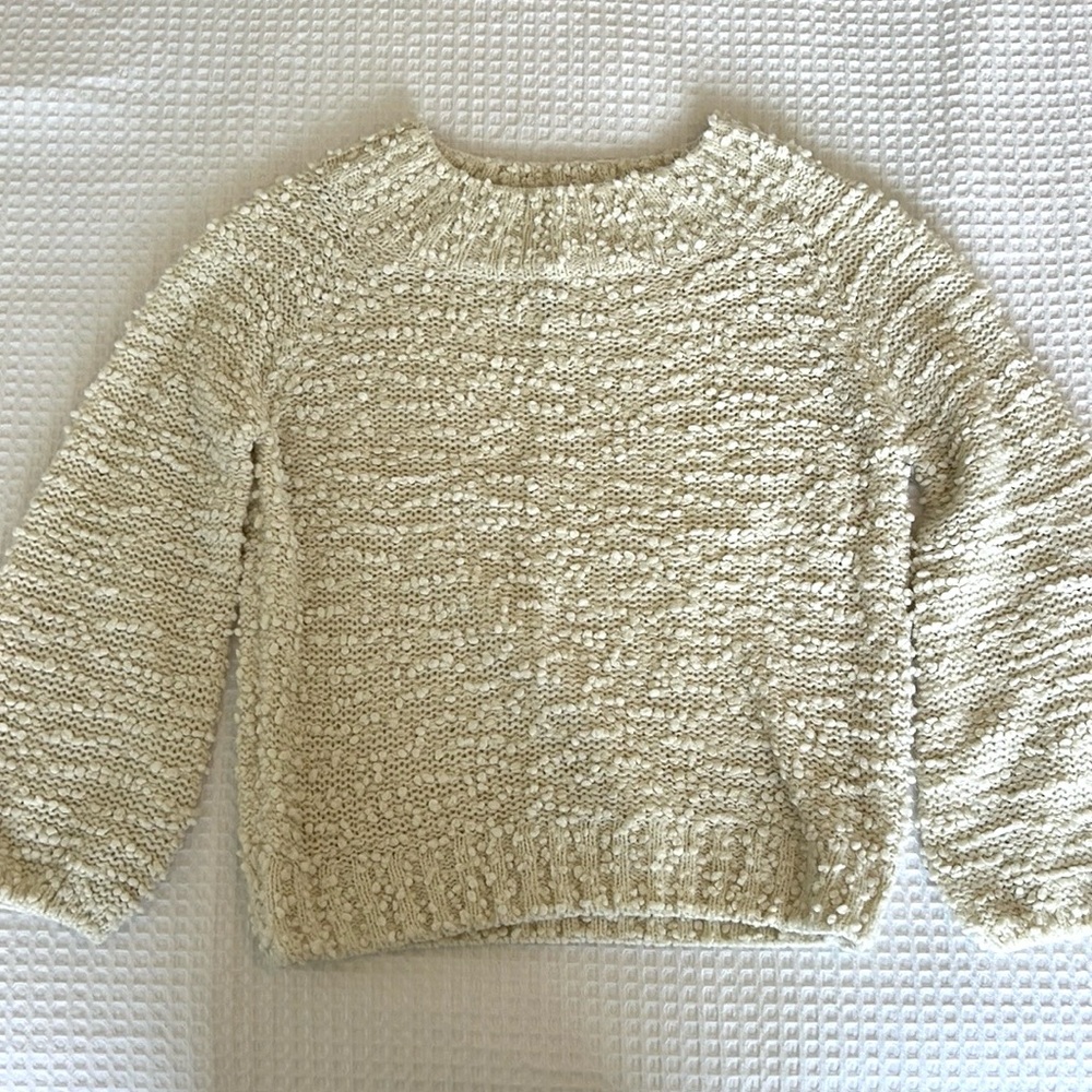 Billabong off the shoulder Furget Me Not Pullover Sweater